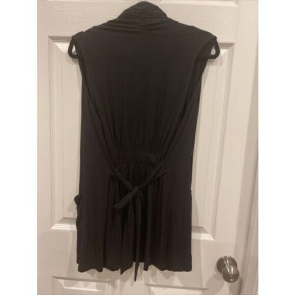 Women’s Michael Kors Black Open Front Cardigan - Size: S/P - Picture 8 of 15